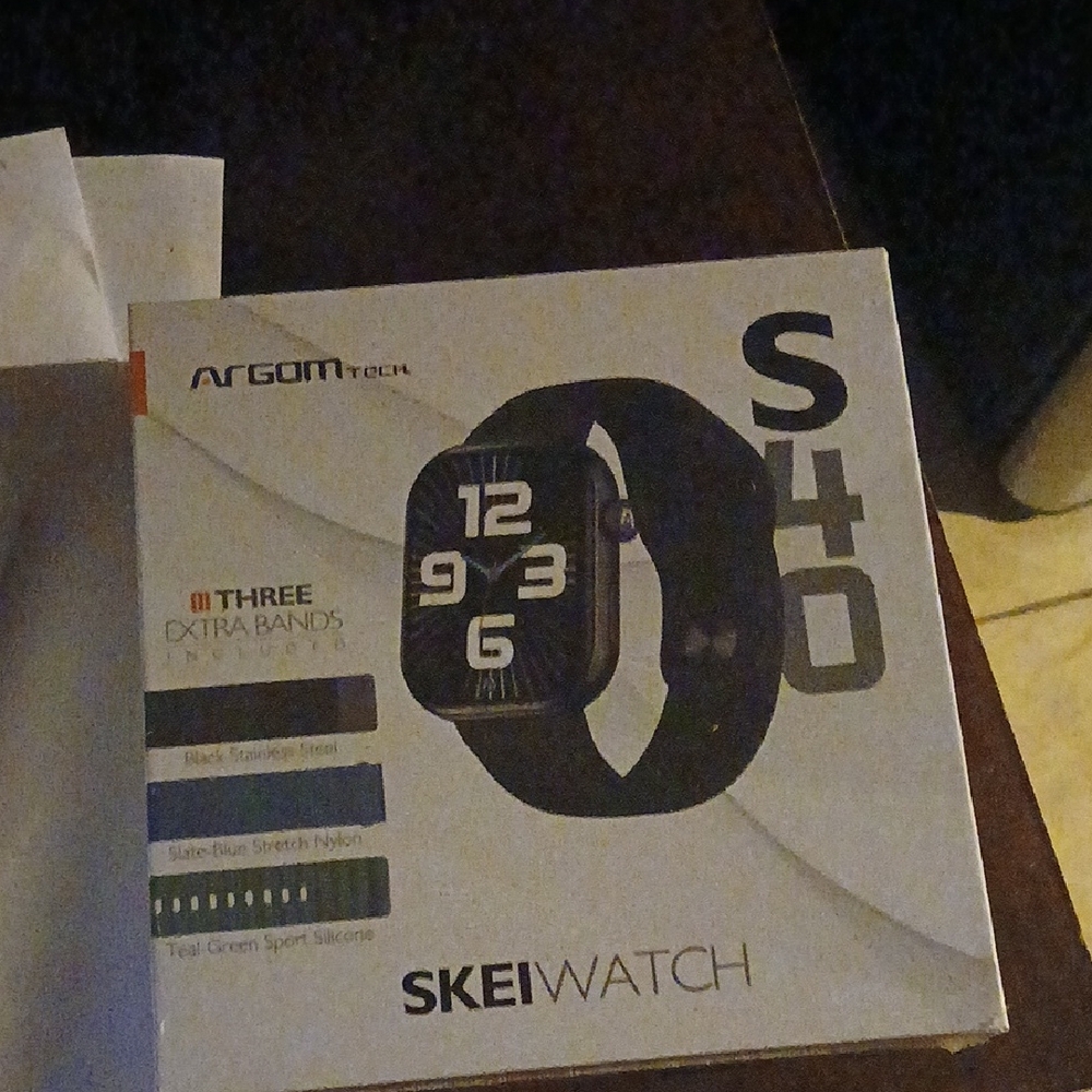 SkeiWatch S40 Black Smartwatch